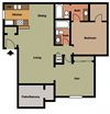 1 bed plus den